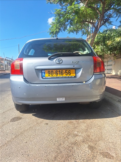 תמונה 9 ,טויוטה קורולה RunX יד 3 2004 169000 ק"מ