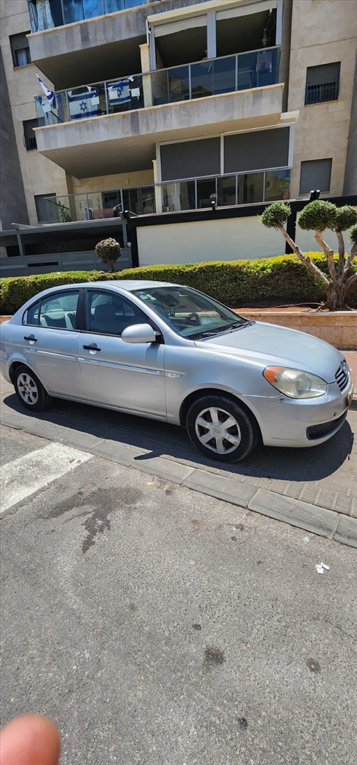 תמונה 3 ,יונדאי אקסנט יד 3 2008 180000 ק"מ