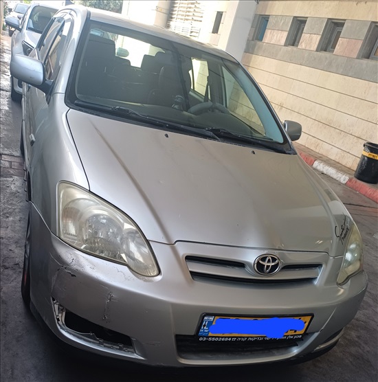 תמונה 7 ,טויוטה קורולה RunX יד 3 2006 194820 ק"מ