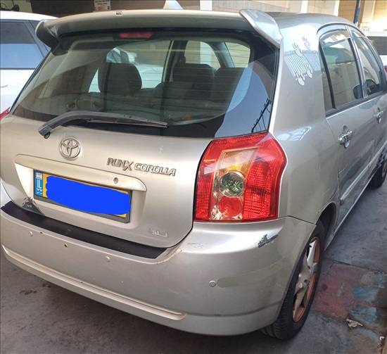תמונה 11 ,טויוטה קורולה RunX יד 3 2006 194820 ק"מ