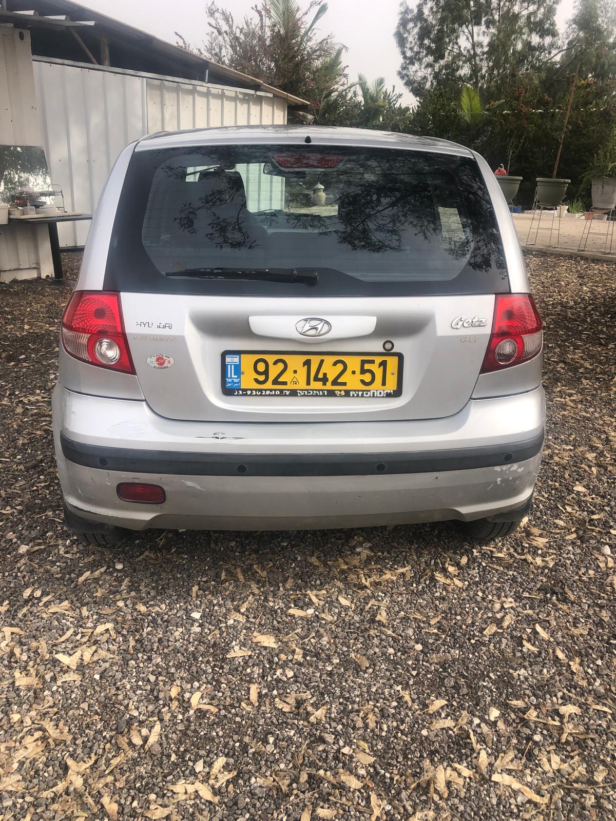תמונה 2, יונדאי גטס יד 3 2003 | 51000 קמ