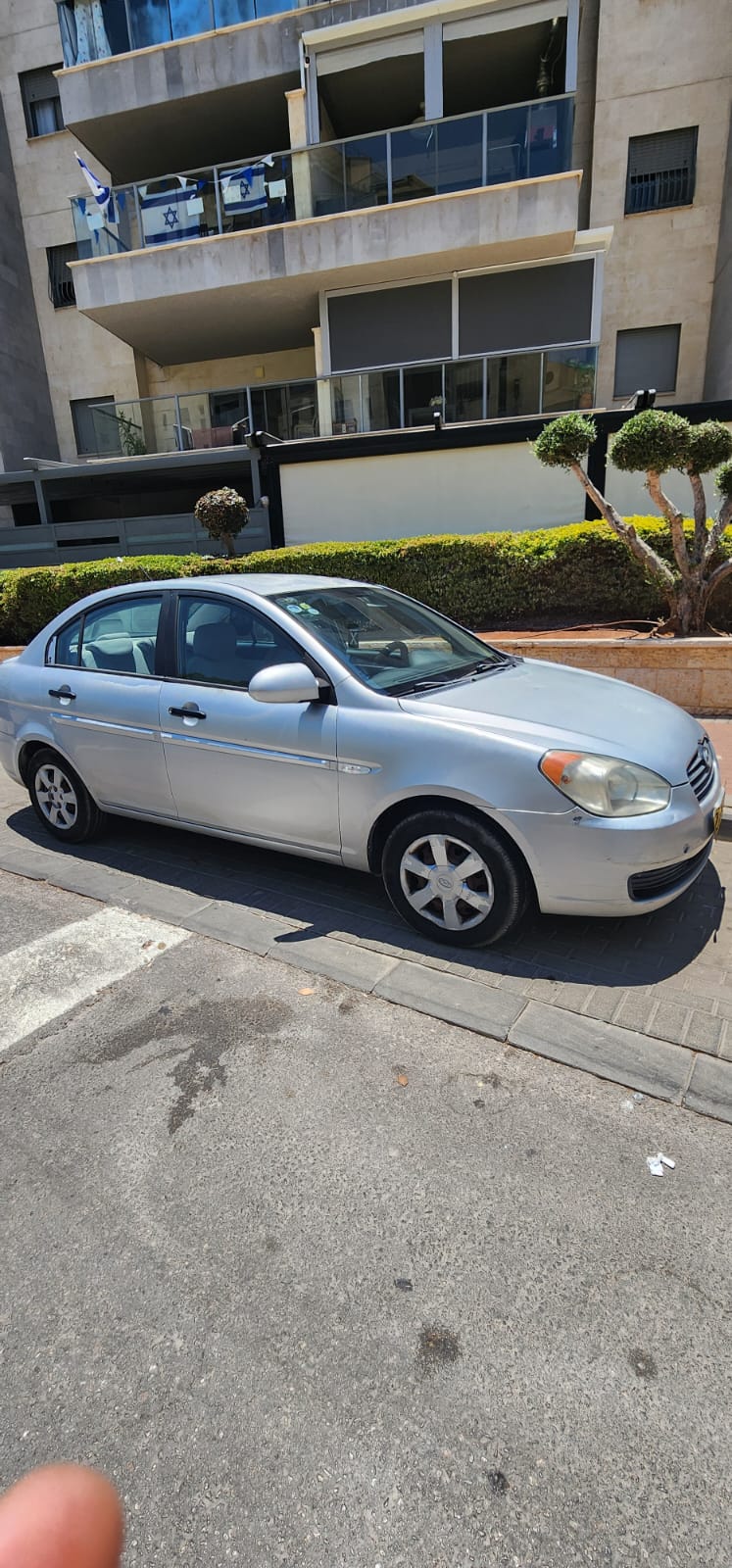 תמונה 3, יונדאי אקסנט יד 3 2008 | 180000 קמ