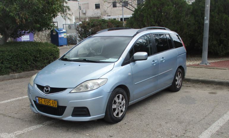 תמונה 1, מאזדה 5 יד 3 2008 | 248000 קמ