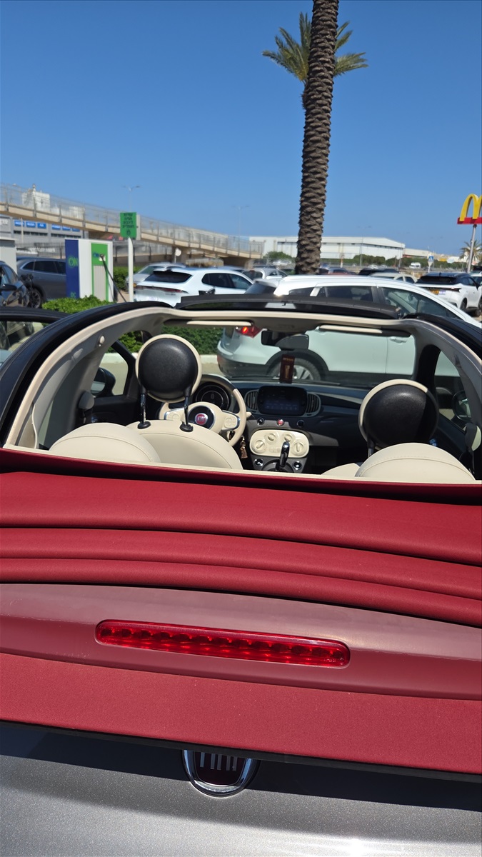 תמונה 1, פיאט 500C יד 1 2021 | 18700 קמ