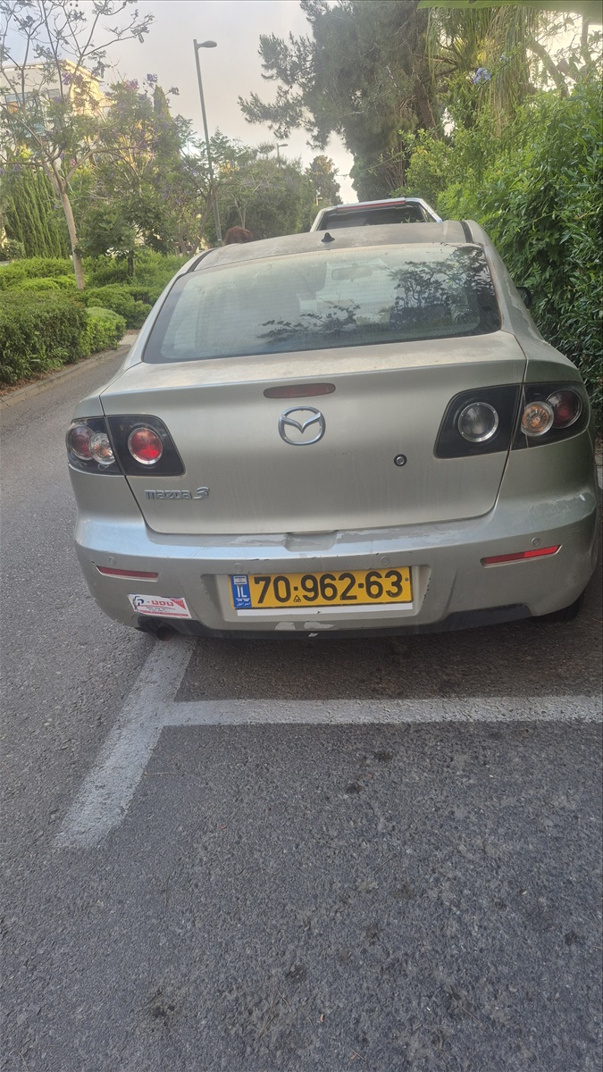 תמונה 1, מאזדה 3 יד 1 2008 | 51000 קמ