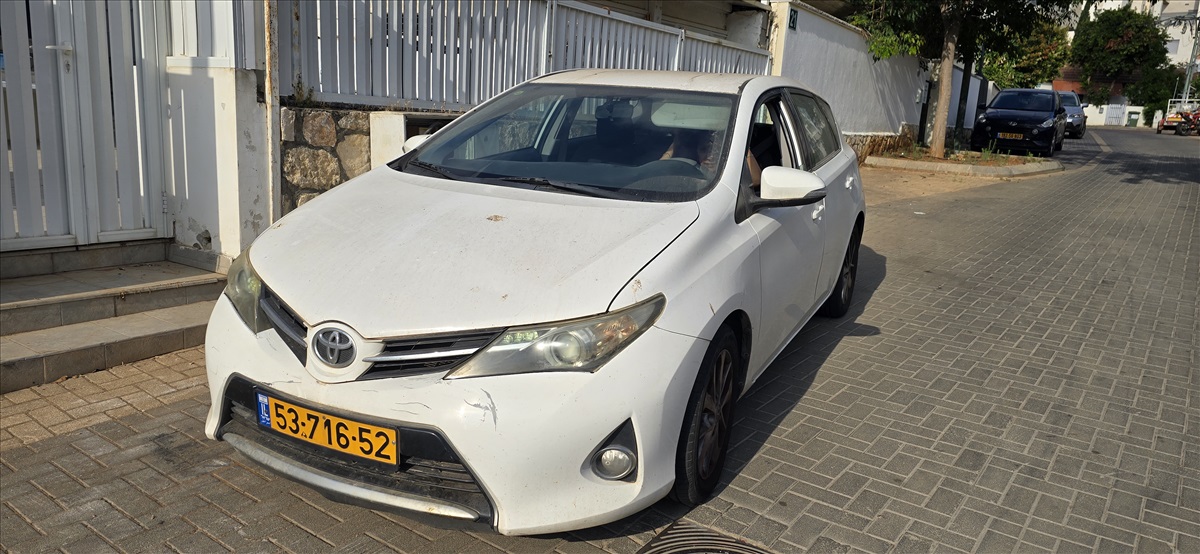 תמונה 1, טויוטה אוריס יד 3 2013 | 134500 קמ