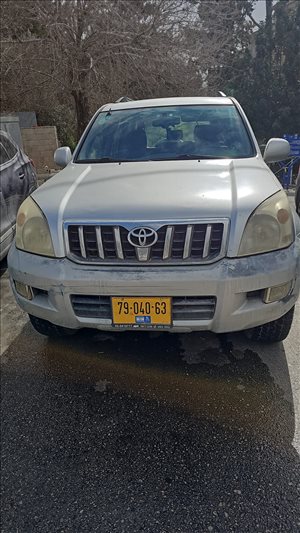 טויוטה לנד קרוזר 2008 יד2 