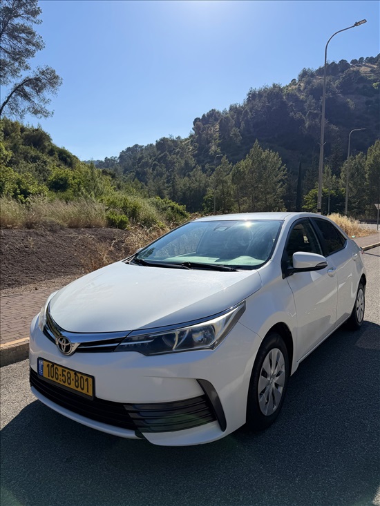תמונה 3 ,טויוטה קורולה יד 4 2017 107000 ק"מ