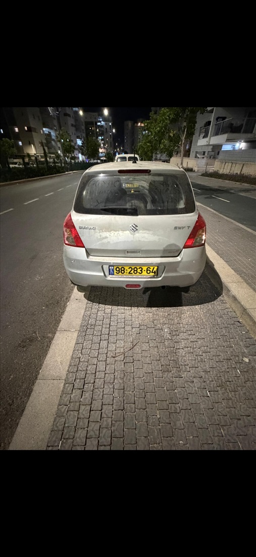 תמונה 2 ,סוזוקי סוויפט יד 4 2008 240000 ק"מ