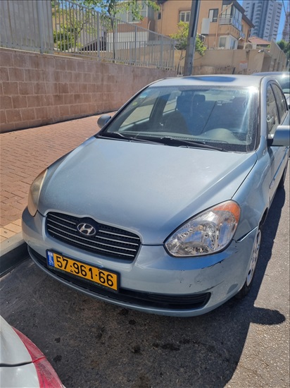 תמונה 3 ,יונדאי אקסנט יד 2 2009 154000 ק"מ