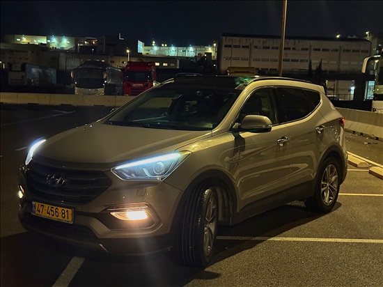 תמונה 2 ,יונדאי סנטה פה יד 1 2017 135000 ק"מ