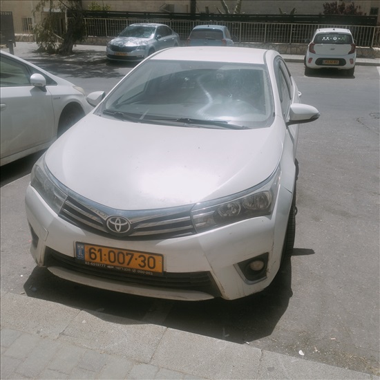 תמונה 1 ,טויוטה קורולה יד 7 2014 170000 ק"מ