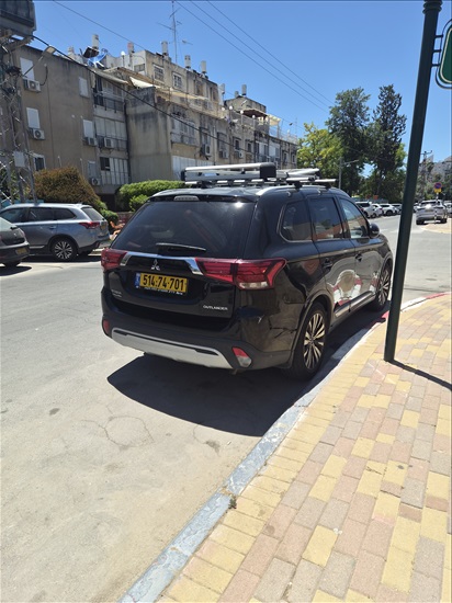 תמונה 6 ,מיצובישי אאוטלנדר יד 1 2019 70000 ק"מ