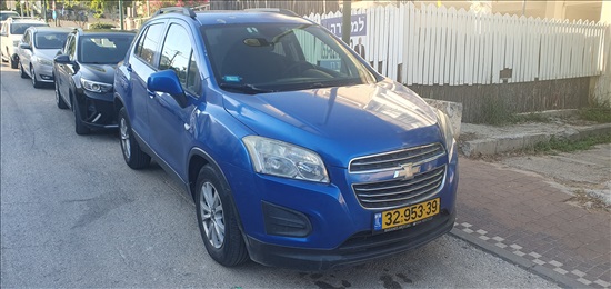 תמונה 1 ,שברולט טראקס יד 2 2016 190000 ק"מ