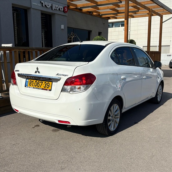 תמונה 2 ,מיצובישי אטראז` יד 2 2016 252400 ק"מ