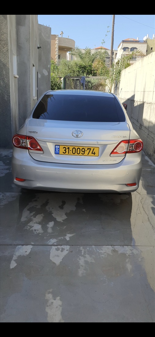 תמונה 2 ,טויוטה קורולה יד 3 2011 239000 ק"מ