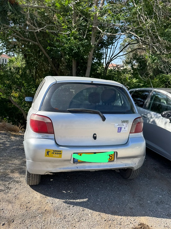 תמונה 3 ,טויוטה יאריס יד 5 2002 253000 ק"מ