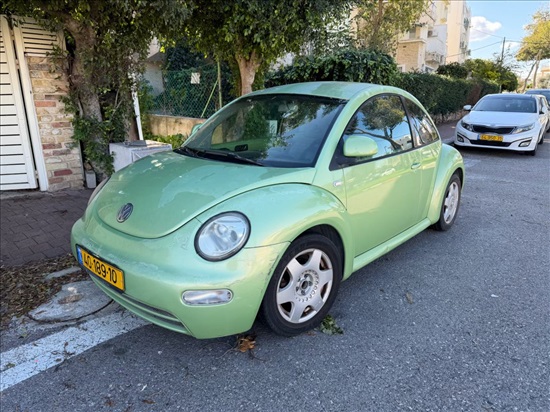 תמונה 2 ,פולקסווגן חיפושית חדשה יד 6 2000 181000 ק"מ