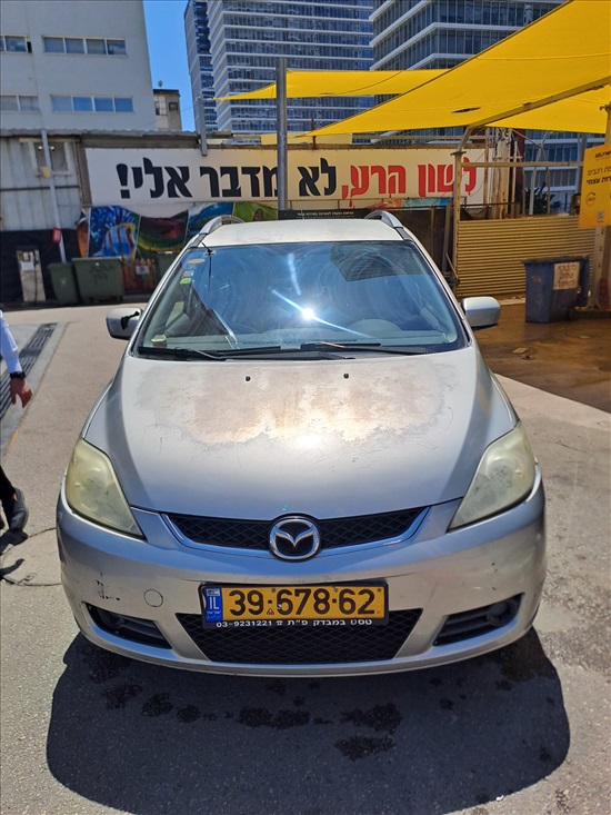 תמונה 5 ,מאזדה 5 יד 2 2007 210 ק"מ