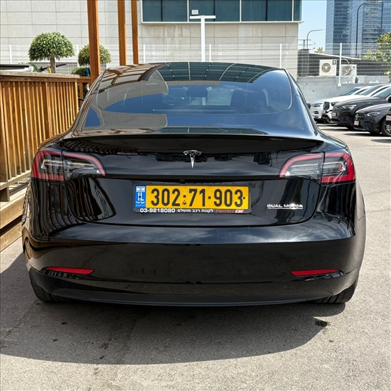 תמונה 1 ,טסלה מודל 3 יד 1 2022 47200 ק"מ