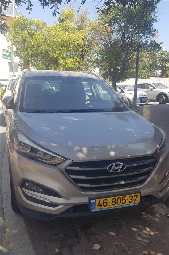 תמונה 1 ,יונדאי טוסון יד 3 2016 130000 ק"מ