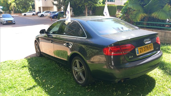 תמונה 5 ,אאודי A4 יד 6 2009 160000 ק"מ