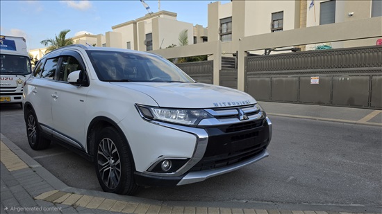 תמונה 4 ,מיצובישי אאוטלנדר יד 2 2017 213000 ק"מ