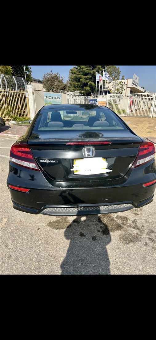 תמונה 2 ,הונדה סיוויק יד 4 2015 159000 ק"מ