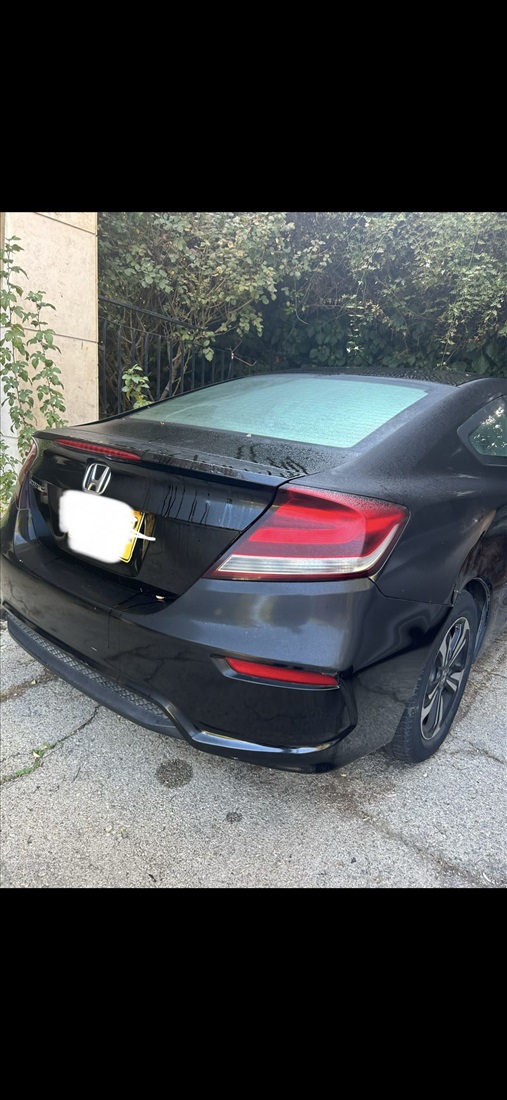 תמונה 3 ,הונדה סיוויק יד 4 2015 159000 ק"מ