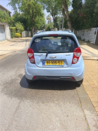 תמונה 4 ,שברולט ספארק יד 3 2013 111000 ק"מ