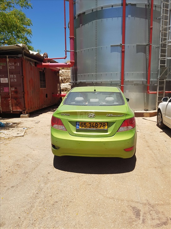תמונה 3 ,יונדאי i25 יד 2 2011 240000 ק"מ