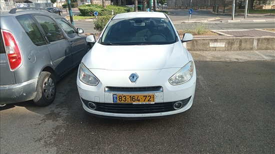 תמונה 3 ,רנו פלואנס יד 3 2010 250000 ק"מ