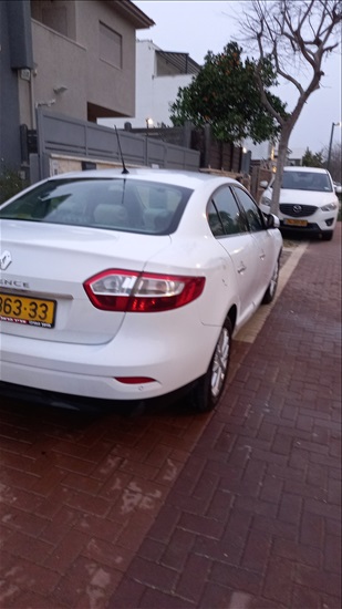 תמונה 1 ,רנו פלואנס יד 2 2015 161000 ק"מ