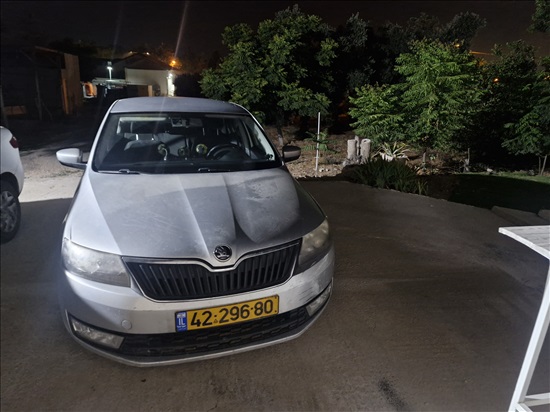 תמונה 3 ,סקודה ראפיד יד 3 2017 278000 ק"מ