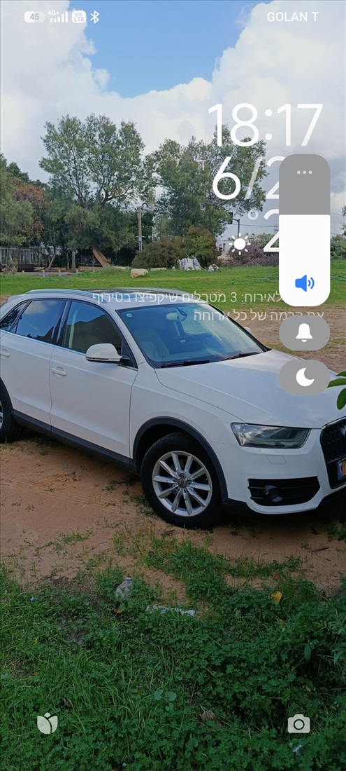 תמונה 1 ,אאודי Q3 יד 3 2015 160000 ק"מ