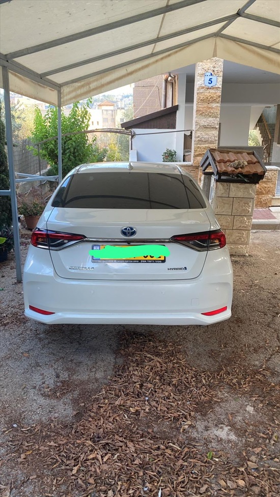 תמונה 9 ,טויוטה קורולה יד 2 2021 42314 ק"מ
