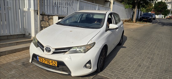 תמונה 1 ,טויוטה אוריס יד 3 2013 134500 ק"מ
