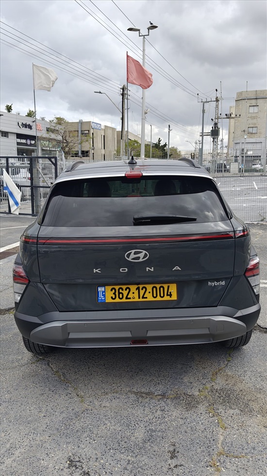 תמונה 6 ,יונדאי קונה יד 1 2025 4150 ק"מ