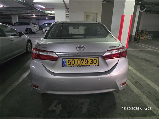 תמונה 3 ,טויוטה קורולה יד 2 2014 141000 ק"מ