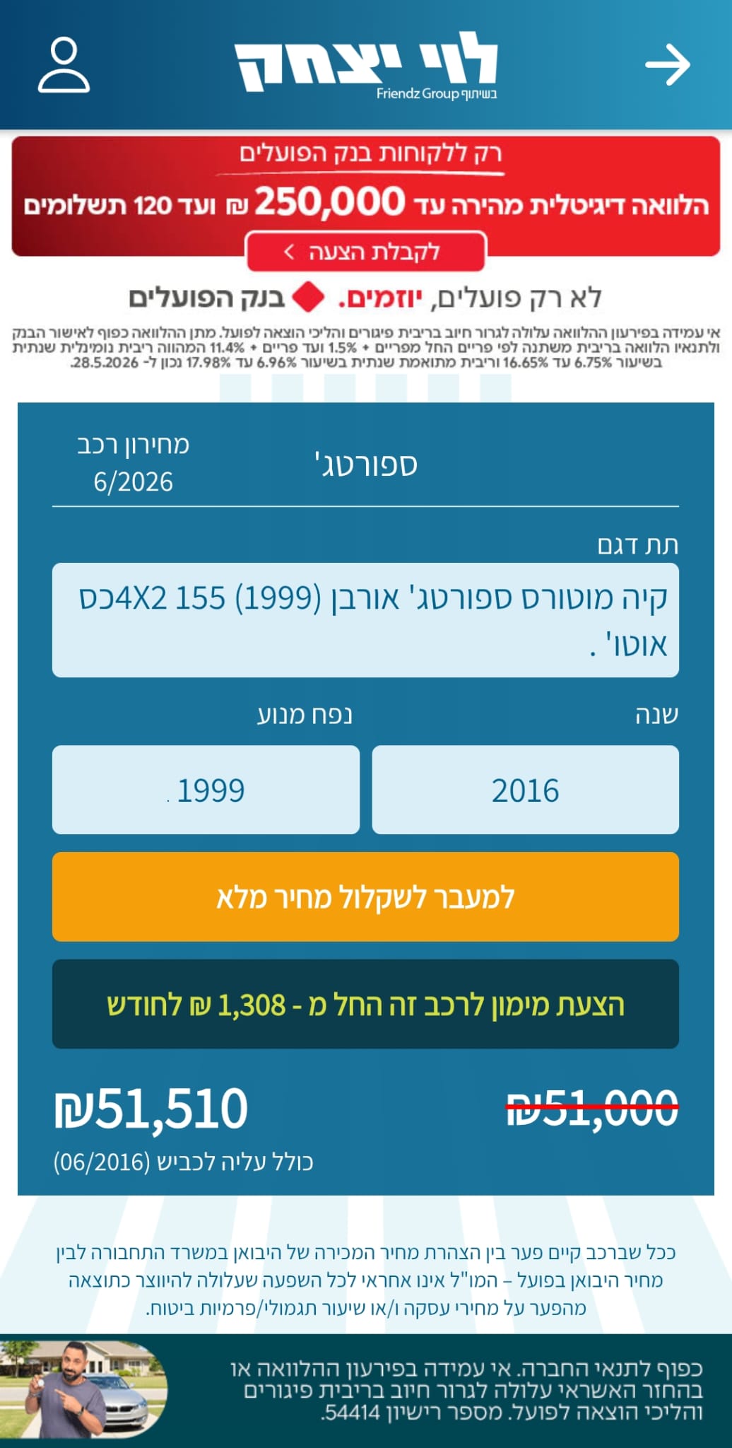 תמונה 2, קיה ספורטאז` יד 2 2016 | 155000 קמ