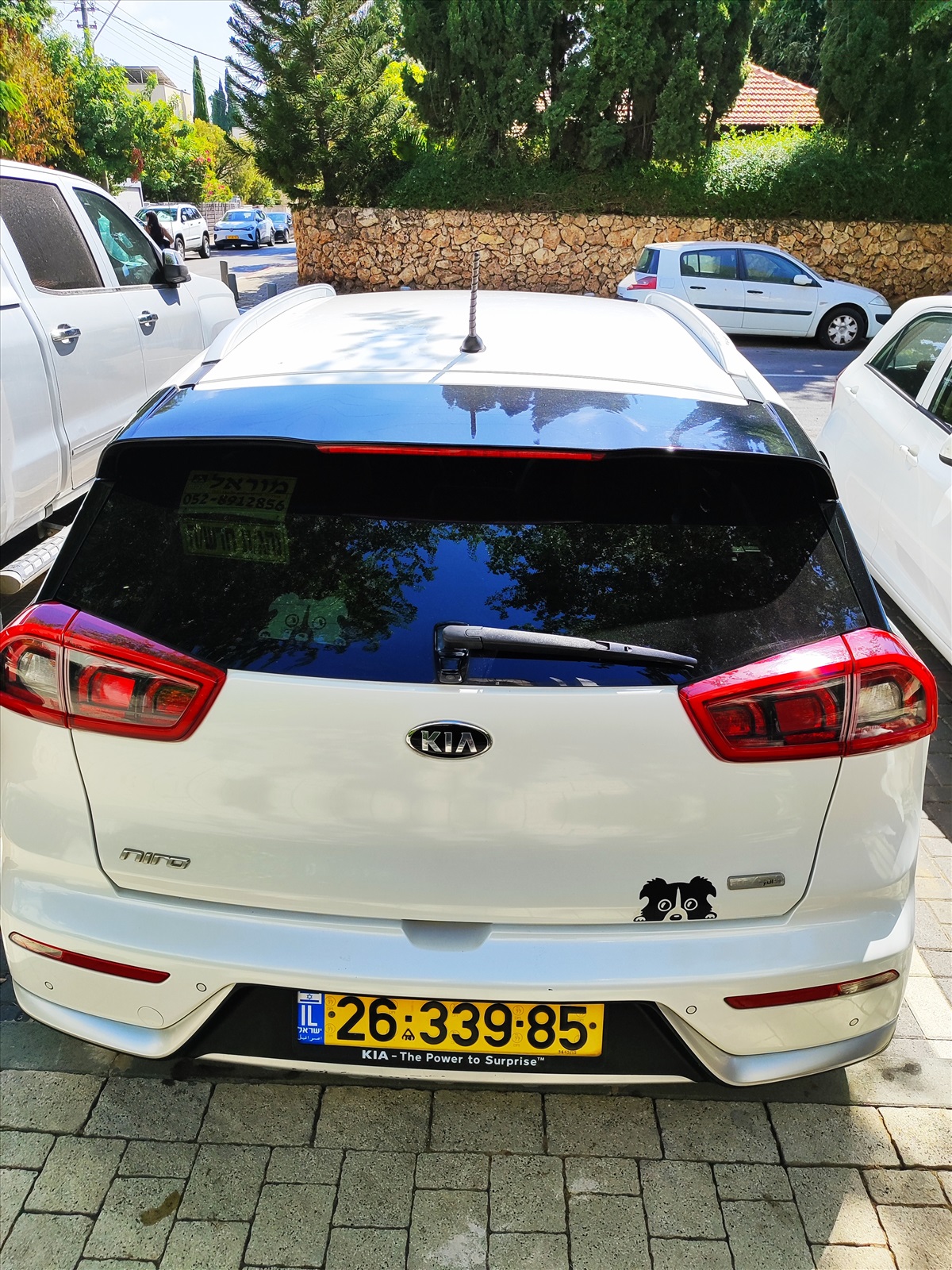 תמונה 1, קיה נירו הייבריד יד 1 2017 | 108000 קמ
