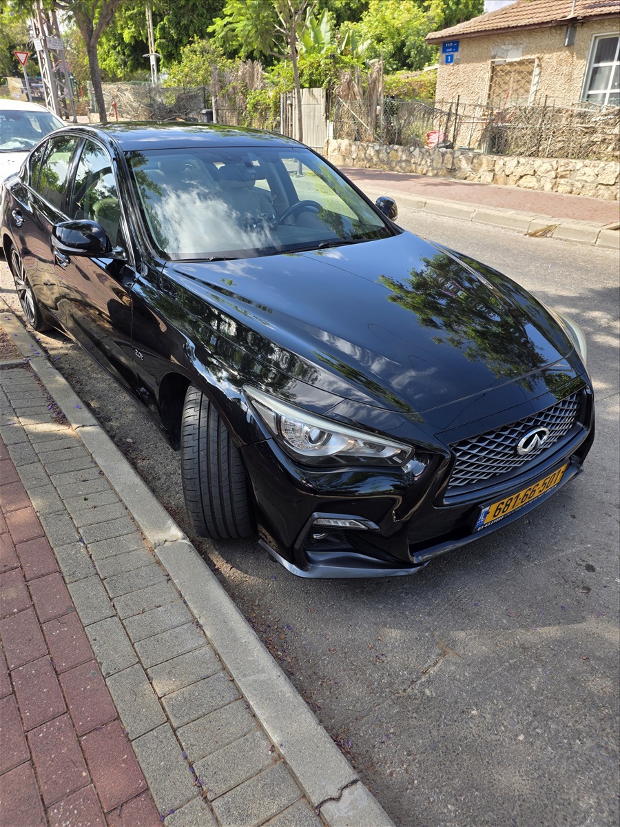 תמונה 1, אינפיניטי Q50 יד 1 2019 | 127000 קמ
