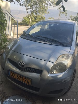 טויוטה יאריס 2010 יד2 
