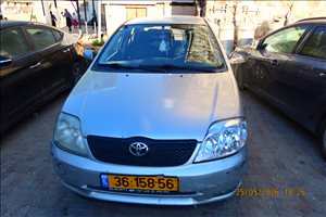 טויוטה קורולה RunX 2004 יד2 