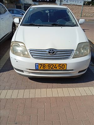 טויוטה קורולה 2003 יד  3 
