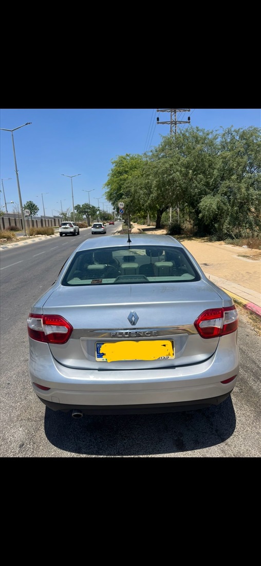 תמונה 3 ,רנו פלואנס יד 2 2016 0 ק"מ