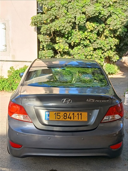 תמונה 5 ,יונדאי i25 יד 2 2013 161000 ק"מ