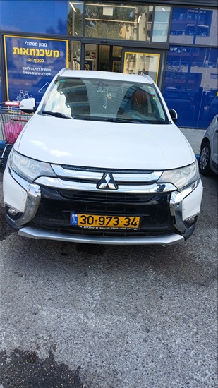 תמונה 2 ,מיצובישי אאוטלנדר יד 1 2015 168000 ק"מ