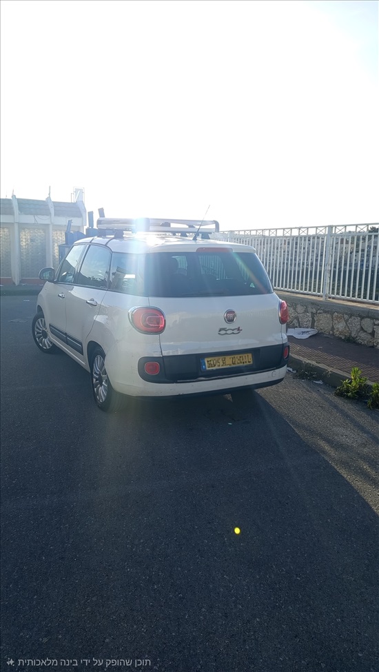 תמונה 3 ,פיאט 500L
 יד 3 2015 120000 ק"מ