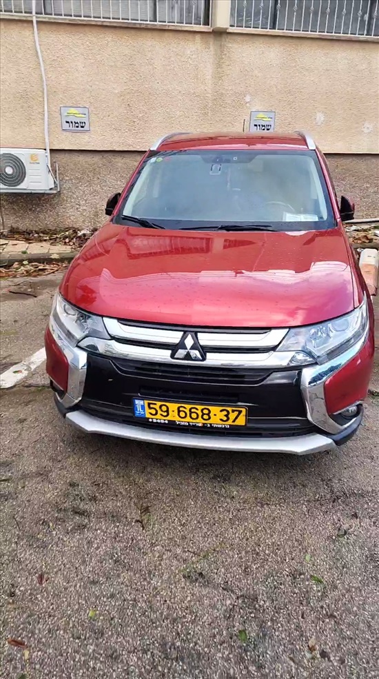 תמונה 1 ,מיצובישי אאוטלנדר יד 2 2016 166500 ק"מ